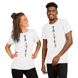 TRAVEL MONUMENTS SHAPE Short-Sleeve Unisex T-Shirt