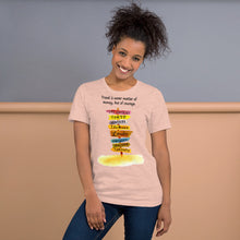 Load image into Gallery viewer, TRAVEL IS A MATTER OF COURAGE Short-Sleeve Unisex T-Shirt
