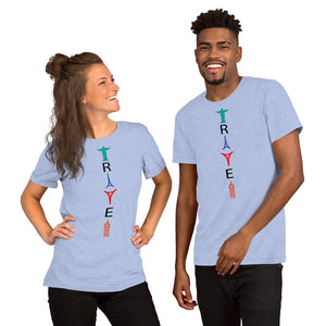 TRAVEL MONUMENTS SHAPE Short-Sleeve Unisex T-Shirt