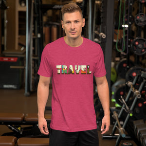 TRAVEL WORD Short-Sleeve Unisex T-Shirt