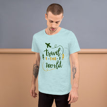 Load image into Gallery viewer, TRAVEL THE WORLD Short-Sleeve Unisex T-Shirt
