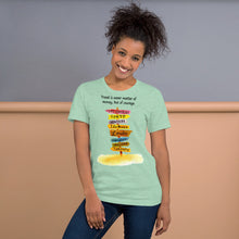 Load image into Gallery viewer, TRAVEL IS A MATTER OF COURAGE Short-Sleeve Unisex T-Shirt
