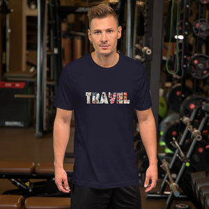 TRAVEL WORD Short-Sleeve Unisex T-Shirt