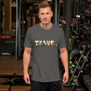 TRAVEL WORD Short-Sleeve Unisex T-Shirt