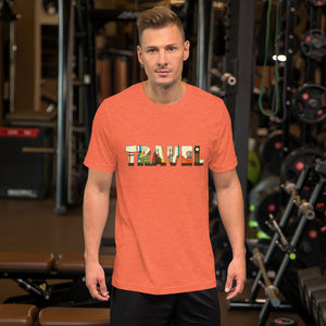 TRAVEL WORD Short-Sleeve Unisex T-Shirt