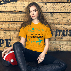 Time To Be A Storyteller Short-Sleeve Unisex T-Shirt