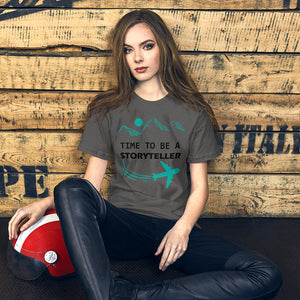 Time To Be A Storyteller Short-Sleeve Unisex T-Shirt