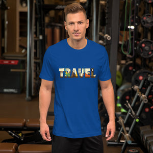 TRAVEL WORD Short-Sleeve Unisex T-Shirt