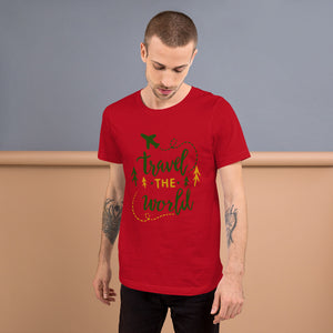 TRAVEL THE WORLD Short-Sleeve Unisex T-Shirt