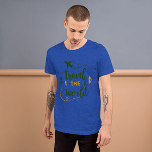 TRAVEL THE WORLD Short-Sleeve Unisex T-Shirt