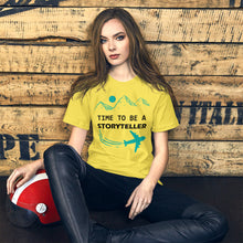 Load image into Gallery viewer, Time To Be A Storyteller Short-Sleeve Unisex T-Shirt
