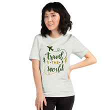 Load image into Gallery viewer, TRAVEL THE WORLD Short-Sleeve Unisex T-Shirt
