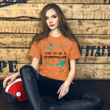 Load image into Gallery viewer, Time To Be A Storyteller Short-Sleeve Unisex T-Shirt
