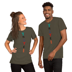 TRAVEL MONUMENTS SHAPE Short-Sleeve Unisex T-Shirt