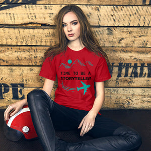 Time To Be A Storyteller Short-Sleeve Unisex T-Shirt