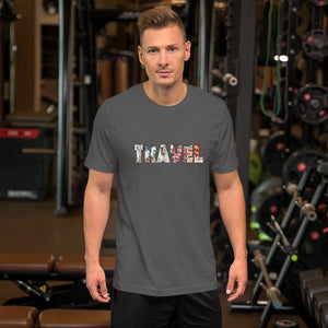 TRAVEL WORD Short-Sleeve Unisex T-Shirt