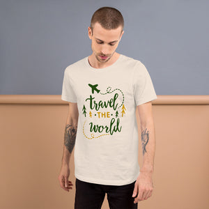 TRAVEL THE WORLD Short-Sleeve Unisex T-Shirt