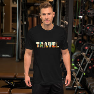 TRAVEL WORD Short-Sleeve Unisex T-Shirt