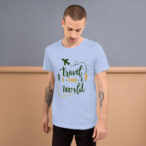 TRAVEL THE WORLD Short-Sleeve Unisex T-Shirt