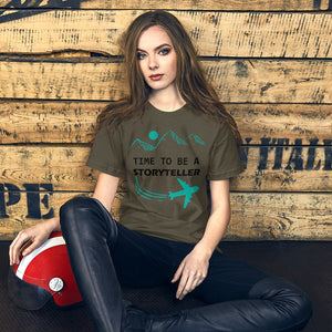 Time To Be A Storyteller Short-Sleeve Unisex T-Shirt